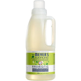 Mrs. Meyer’s Probiotic Drain Maintenance Lemon Verbena bottle with refreshing scent and preventive action
