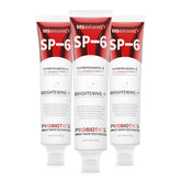 MSDRWIKEY SP-6 toothpaste front view shows enamel-safe whitening and fresh mint.