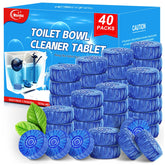 Msvvko toilet tabs 40pcs pack for automatic cleaning with every flush.