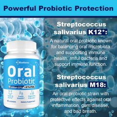 Close-up of probiotic ingredients used in Mswkeou formula