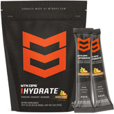 MTN OPS Hydrate Mango Peach packet ready for on-the-go hydration