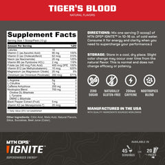 MTN OPS Ignite powder dissolving in water for quick mix
