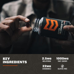 MTN OPS Slumber Gummies packaging highlights a resealable jar for on the go.