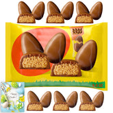 Muchai Easter milk chocolate peanut butter eggs in festive packaging