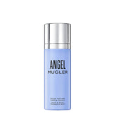 Mugler Angel Hair & Body Mist bottle ready to spray for hair and skin