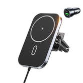 Mukiya MagSafe car mount attachment—secure charging on the road.