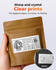 MUNBYN labels compatible with many direct thermal printers for shipping