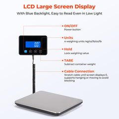 MUNBYN digital scale with USB-C shows fast power and reliable operation.
