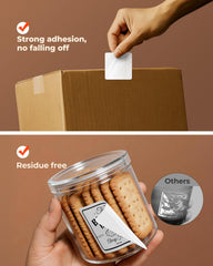 MUNBYN perforated labels with tear lines for quick separation