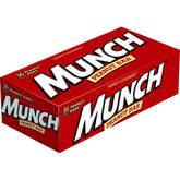 MUNCH Peanut Bar gluten-free pack for on-the-go snacking and satisfyingly crunchy bites.