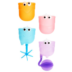 Munchkin Falls on-wall suction setup enables easy tub playtime