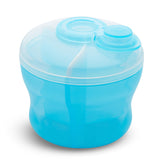 Munchkin Formula Dispenser with three sections keeps pre-measured formula ready for on-the-go feeding