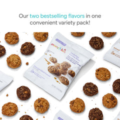 Single-serve pouch of Munchkin Lactation Cookie Bites for on-the-go snacking.