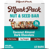 Munk Pack Fiber Nut Bar coconut almond dark chocolate energizing on-the-go snack