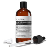 MUNUSNA Eucalyptus oil bottle pour evokes natural aroma for refreshing spaces.