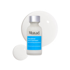 Murad Deep Relief bottle shown for targeted deep acne spot care