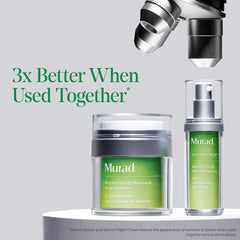 Swertia flower extract focus in Murad Retinol Youth Renewal Serum
