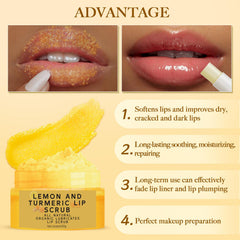 MUREND lip brush enabling precise, even application of scrub and balm
