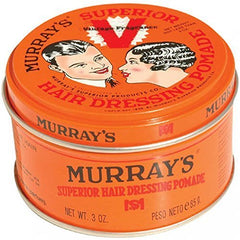 Murray's Vintage Special Edition pomade jar for strong hold and classic slick-back looks.