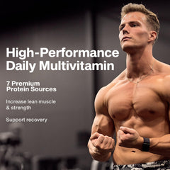 MuscleTech Platinum Multivitamin tablets for everyday active lifestyle