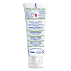 Mustela Baby Soothing Moisturizing Cream avocado perseose visual close-up highlighting natural active ingredient.