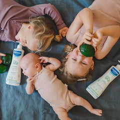 Mustela Hydra Bebe with Avocado Perseose highlights gentle nourishment