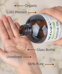 MUZAMOX castor oil pack wrap prepared for abdomen or joints