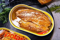 MW Polar kipper snacks wood-smoked birchwood flavor enhances savory bites.