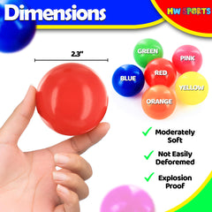 MW SPORTS mesh storage bag keeps the ball pit organized and ready.