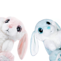 My OLi Easter Bunny close-up face with soft texture and friendly expression