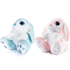 My OLi Easter Bunny soft plush material highlight for tactile sweetness
