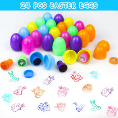Myouth bunny-pattern stamps for pattern recognition during play.
