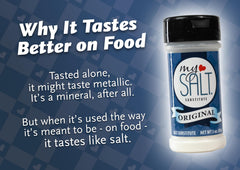 MySALT in the pan adds savory depth to dishes while sautéing.