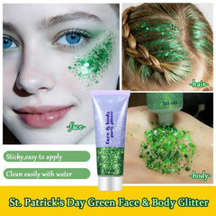 Mysense beaded-necklaces-green set adds sparkle to party outfits.