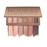 MYSTER ROSEY Nudes 2 Series mini palette velvety finish for seamless everyday looks.
