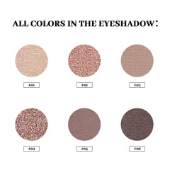 MYSTER ROSEY Nudes Mini Palette compact size ideal for travel