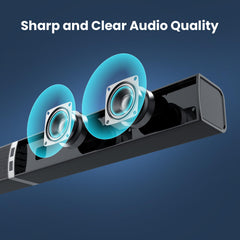 MZEIBO remote control for quick volume and EQ changes