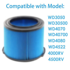 MZY LLC VF3500 replacement filter for Ridgid WD4080, easy install and reliable performance.