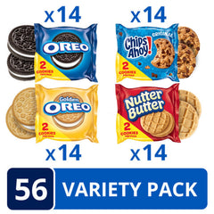NABISCO CHIPS AHOY! Chocolate Chip cookie pack, crunchy texture for daily treats