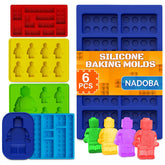 NADOBA robot mold for chocolate, perfect for fun candy shaping and decorative treats