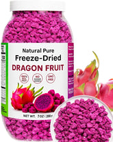 Nahasahr dragon fruit pieces crispy flakes, vibrant snack topping with natural flavor.