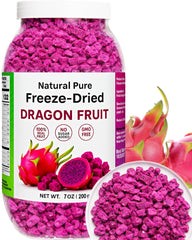 Nahasahr dragon fruit pieces crispy flakes, vibrant snack topping with natural flavor.