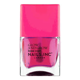 Nails Inc 45 Second Speedy Gloss Sienna bottle close-up showing quick-dry formula.