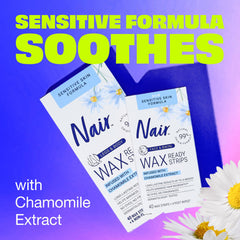 Nair chamomile-extract soothing formula enhances skin comfort