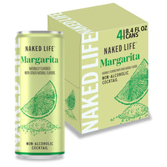 Naked Life Margarita can close-up, zero sugar option for mindful sipping.