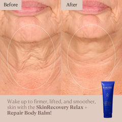 Lavender and chamomile notes in Nakery SkinRecovery Relaxing Magnesium Balm close-up for calming ritual.