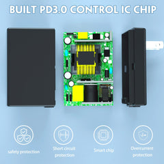 Nalensy multi-protection guards against short-circuit and overheating.