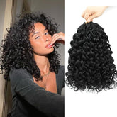 Naniciar Gogo Curl 12 inch pre-looped top for fast, beginner-friendly crochet installs.