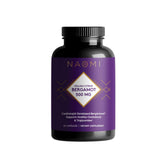 NAOMI Bergamore bottle front showing premium citrus bergamot for daily heart wellness potential