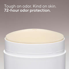 Native Santal & Leather deodorant stick on shelf conveys premium fragrance and long-lasting freshness.
